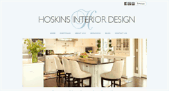Desktop Screenshot of hoskinsinteriordesign.com